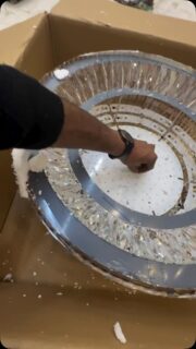 Volsun Installation  Process #chandelier #zirakpur #hisarharyana #chandigarh💓 #volsun