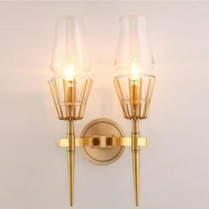 Alcor Glass Wall Lamp