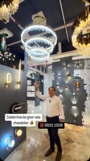 Follow for modern collection Dm to purchase #chandelier #zirakpur #hisarharyana #panchkula #volsun