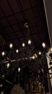 Black chandelier in Volsun Lights #chandelier #mohali #hisarharyana #chandigarh💓 #ambalacantt